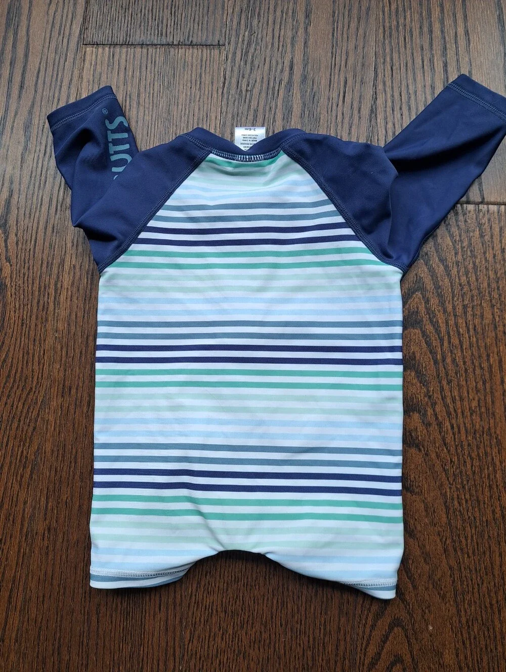 Rugged Butts Rashguard Swimsuit 3-6m
